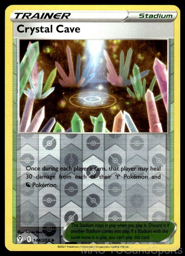 Crystal Cave 144/203 Reverse Holo