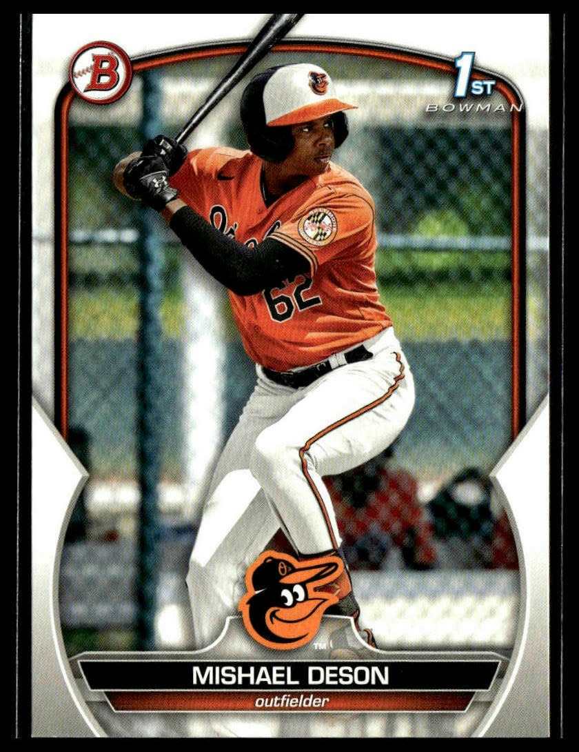 Mishael Deson #BP-7 Prospects 2023 Bowman Baltimore Orioles