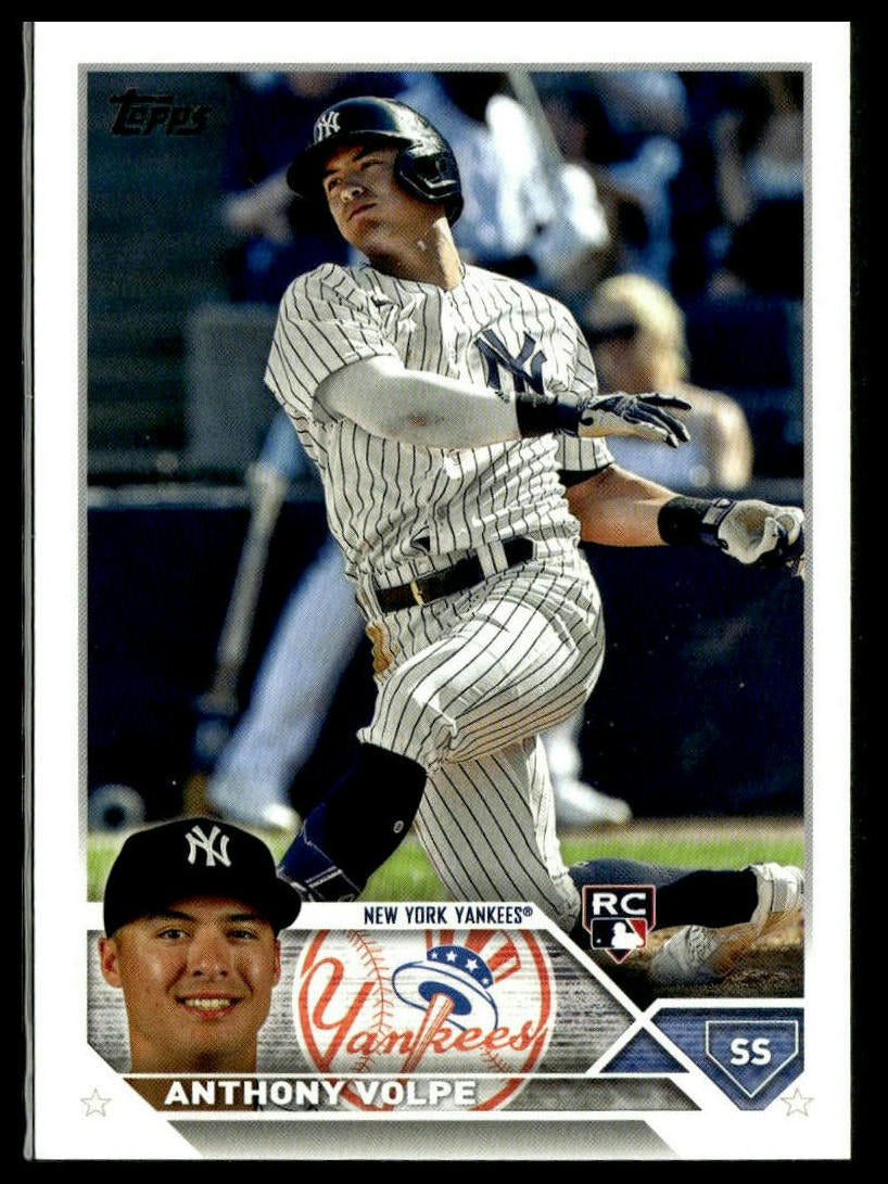 Anthony Volpe #460 2023 Topps New York Yankees RC