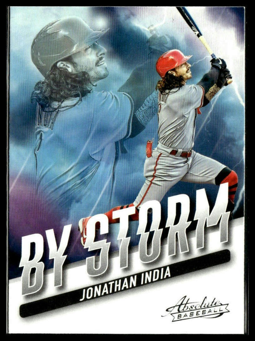 Jonathan India #BYS-8 By Storm Retail 2022 Panini Absolute Cincinnati Reds