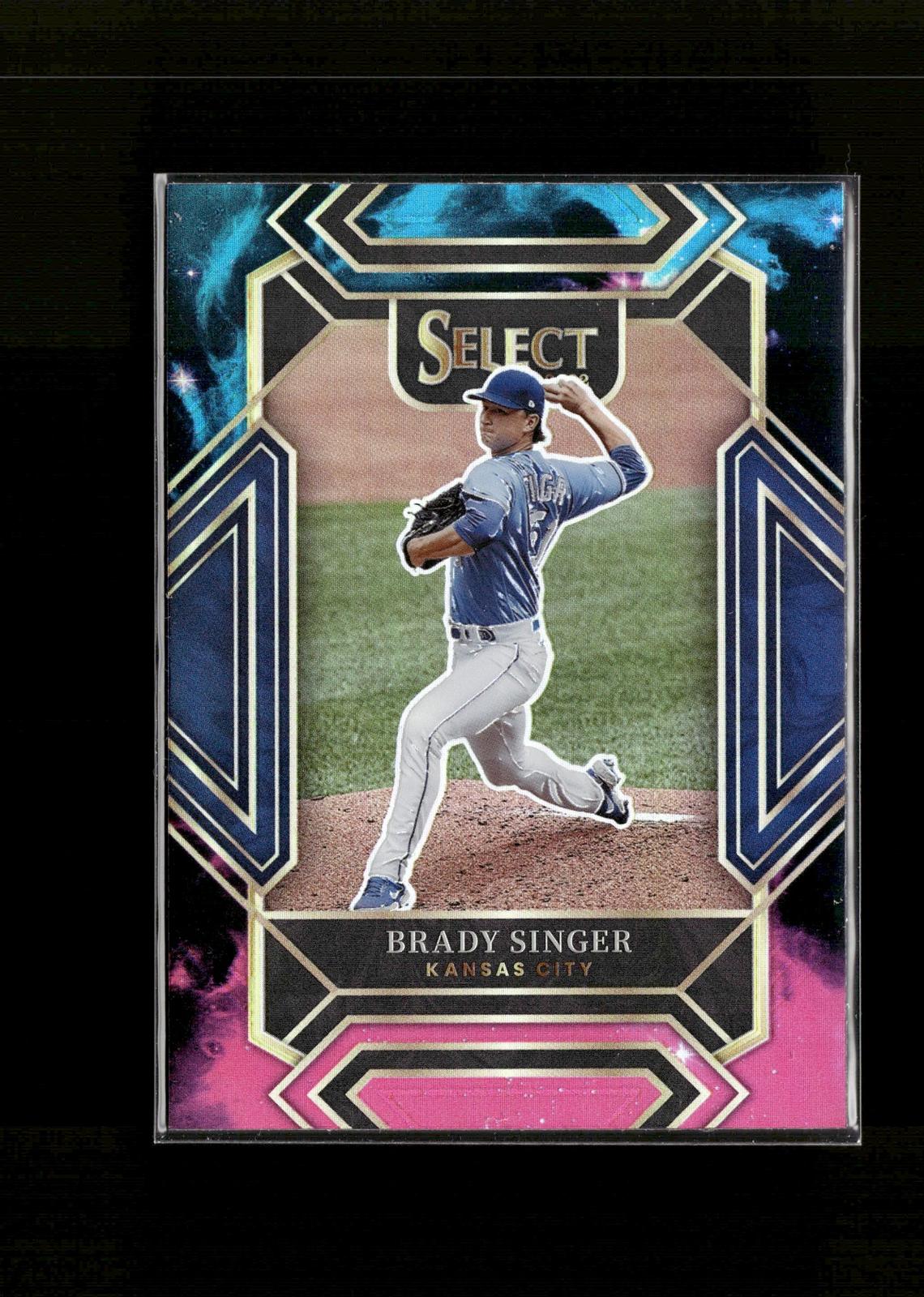 Brady Singer #235 Cosmic 2022 Panini Select Kansas City Royals