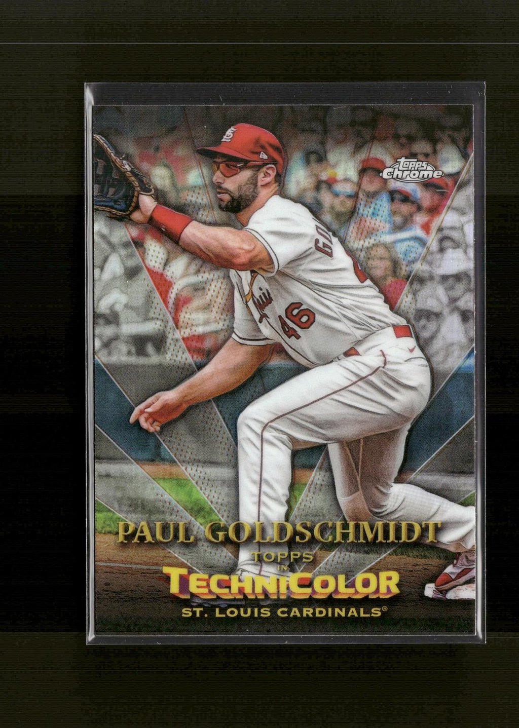 Paul Goldschmidt #TT-15 Topps in Technicolor 2023 Topps Chrome Cardinals