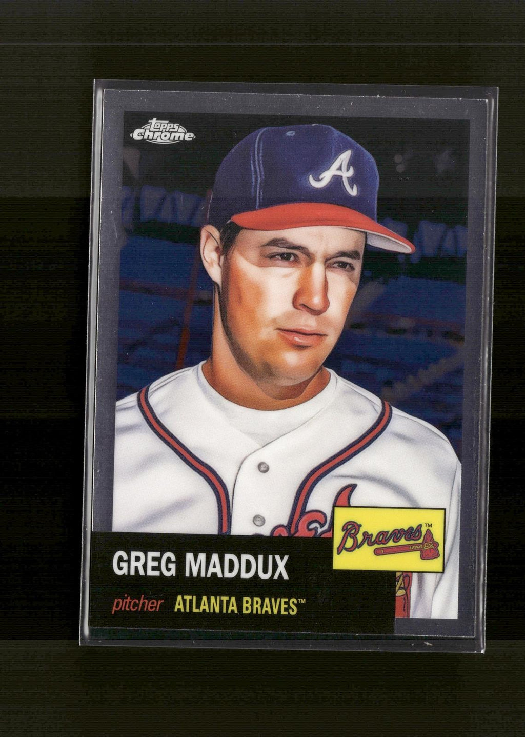 Greg Maddux #64 2022 Topps Chrome Platinum Anniversary Atlanta Braves