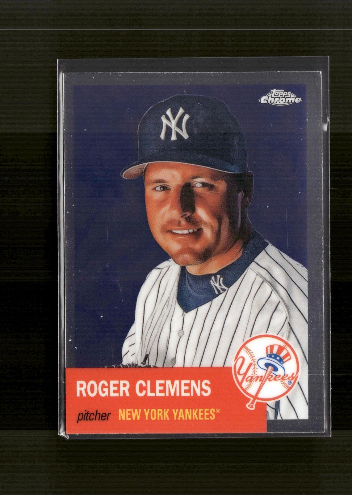 Roger Clemens #327 2022 Topps Chrome Platinum Anniversary New York Yankees