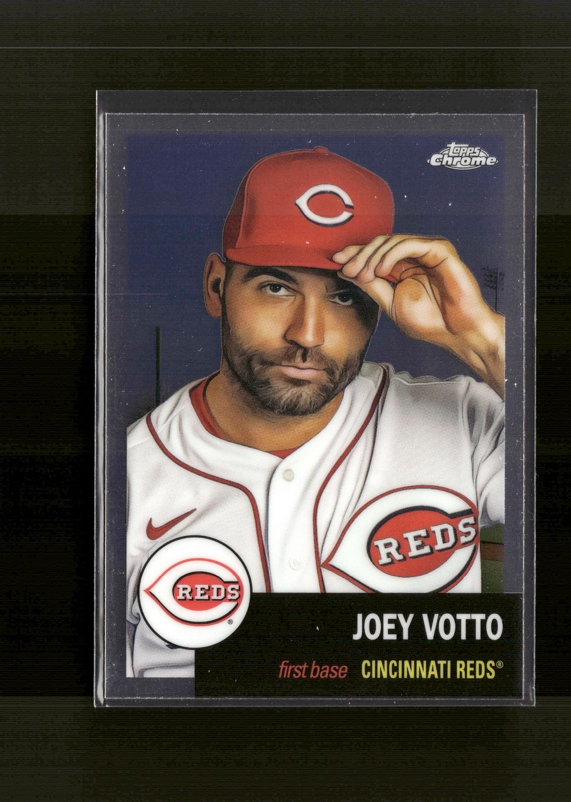Joey Votto #321 2022 Topps Chrome Platinum Anniversary Cincinnati Reds