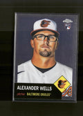 Alexander Wells #434 2022 Topps Chrome Platinum Anniversary Baltimore Orioles RC