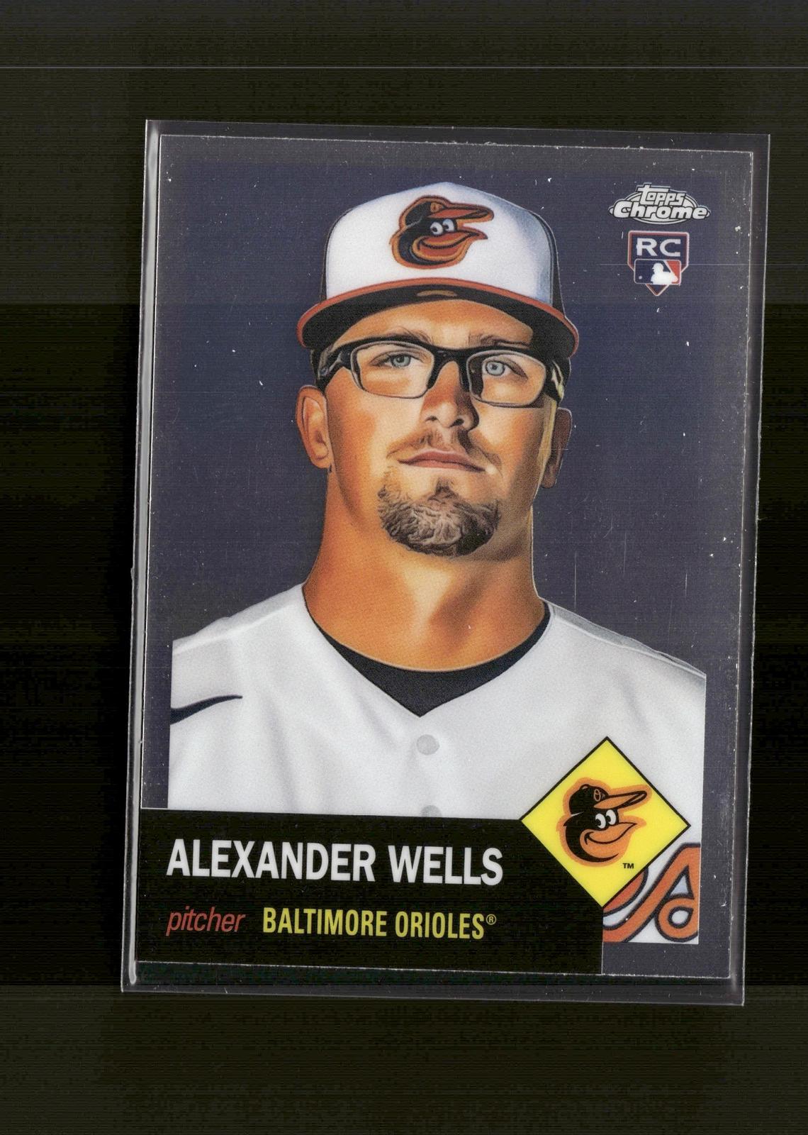Alexander Wells #434 2022 Topps Chrome Platinum Anniversary Baltimore Orioles RC