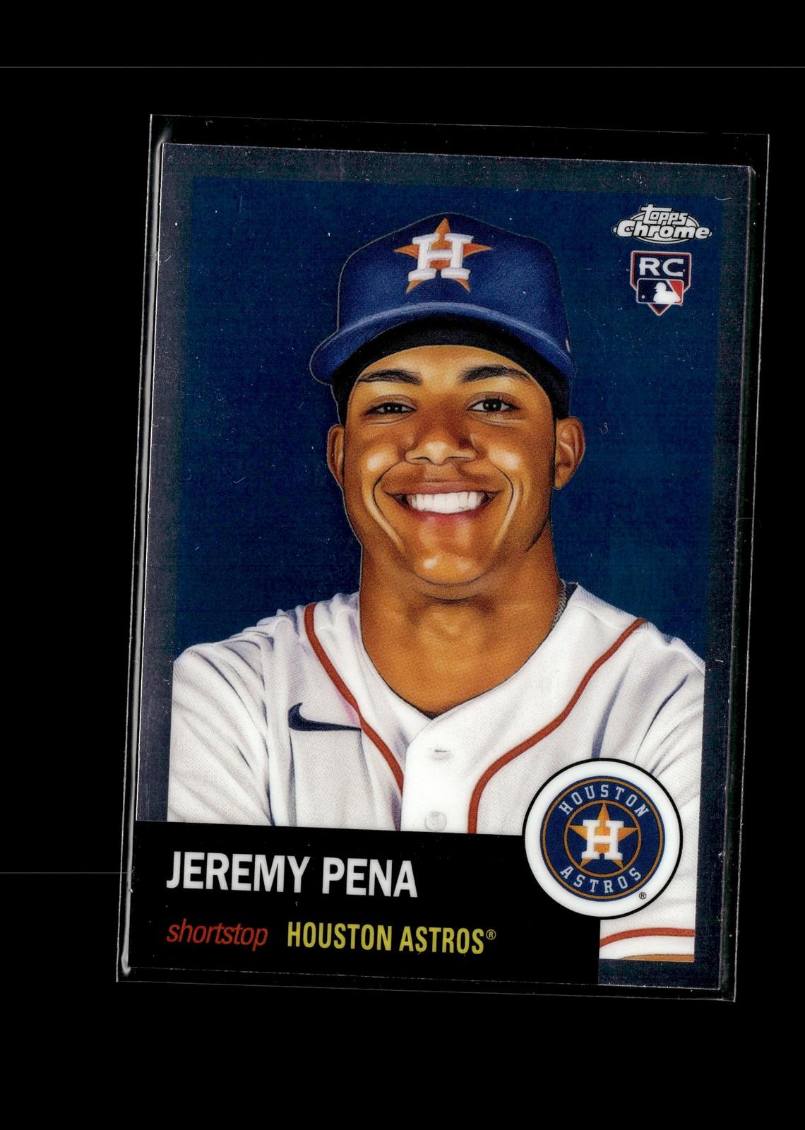 Jeremy Pena #377 2022 Topps Chrome Platinum Anniversary Astros RC