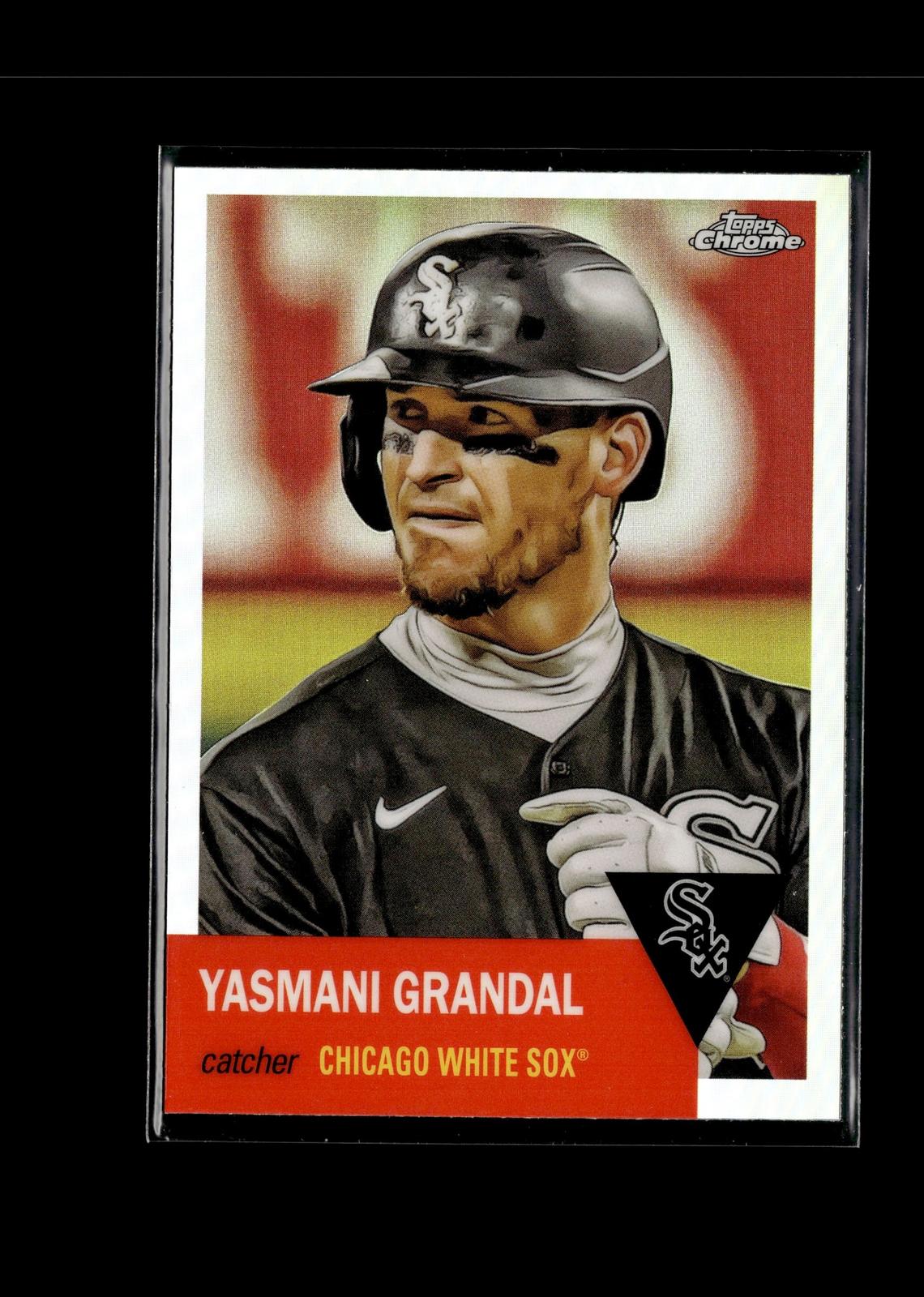 Yasmani Grandal #227 Refractor 2022 Topps Chrome Platinum Anniversary White Sox