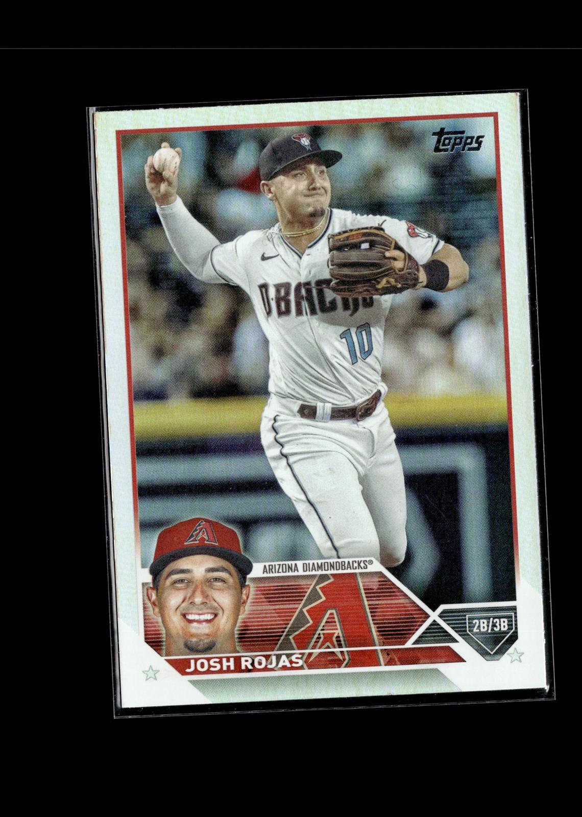 Josh Rojas #60 Rainbow Foil 2023 Topps Arizona Diamondbacks