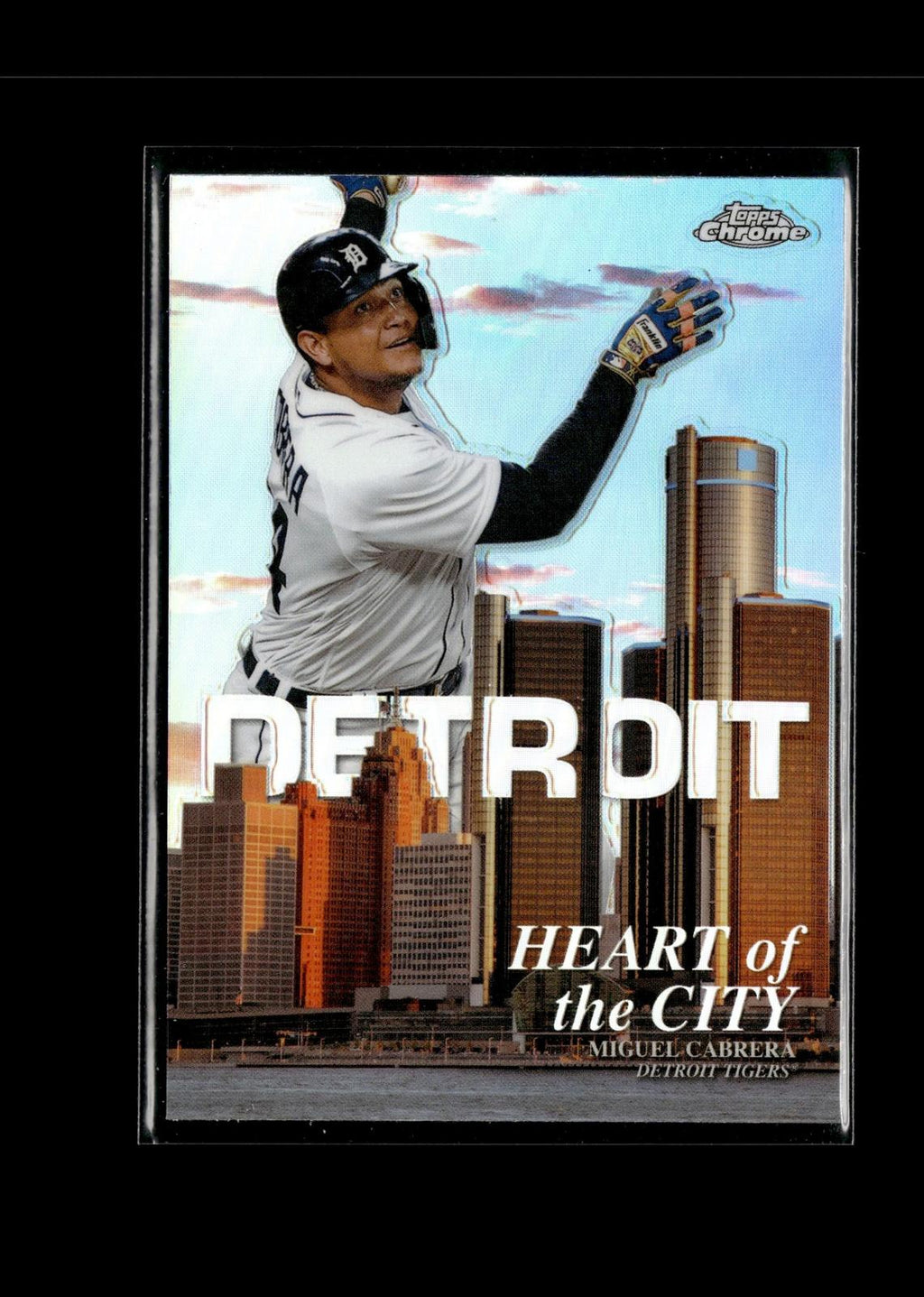 Miguel Cabrera #HOC-2 Heart of the City 2022 Topps Chrome Detroit Tigers