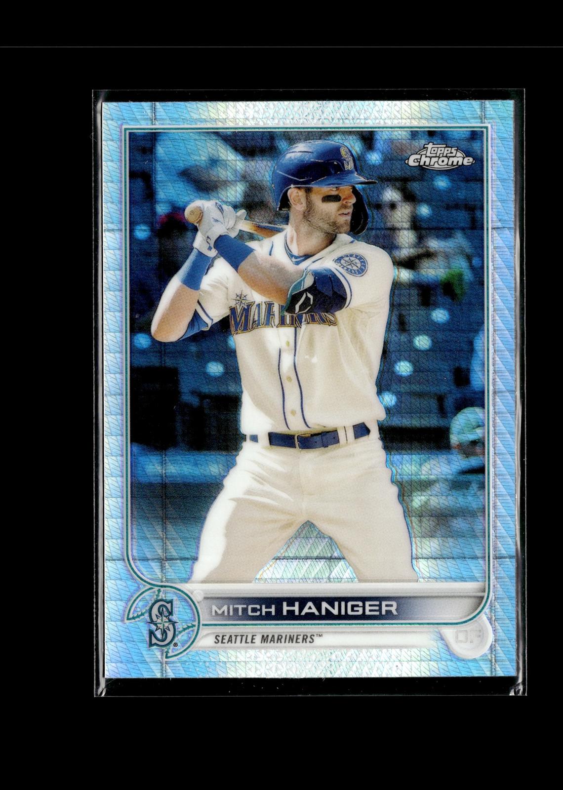 Mitch Haniger #92 Refractor 2022 Topps Chrome Sonic Seattle Mariners