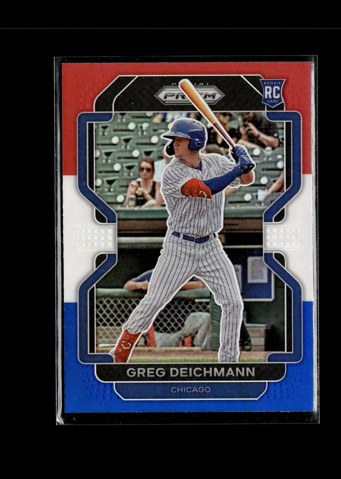Greg Deichmann #57 Red/White/Blue Prizm 2022 Panini Prizm Chicago Cubs RC