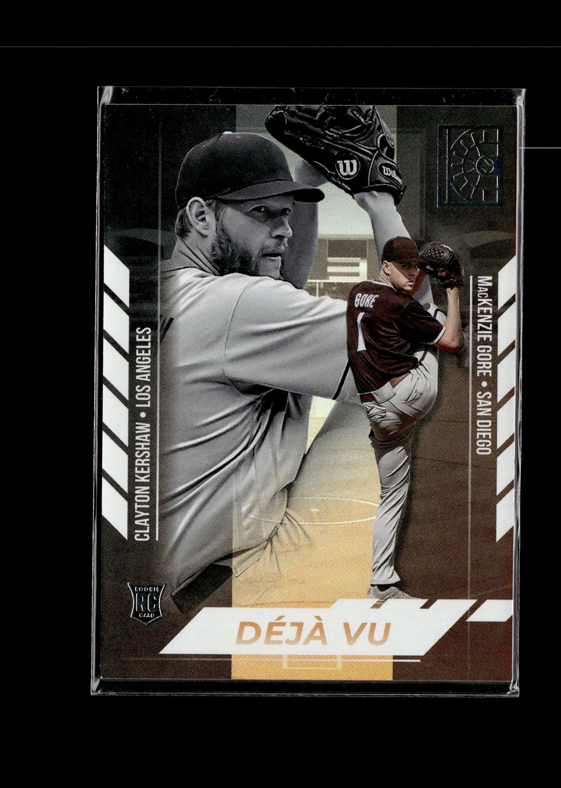 Clayton Kershaw / MacKenzie Gore #DV-15 Deja Vu 2022 Panini Capstone