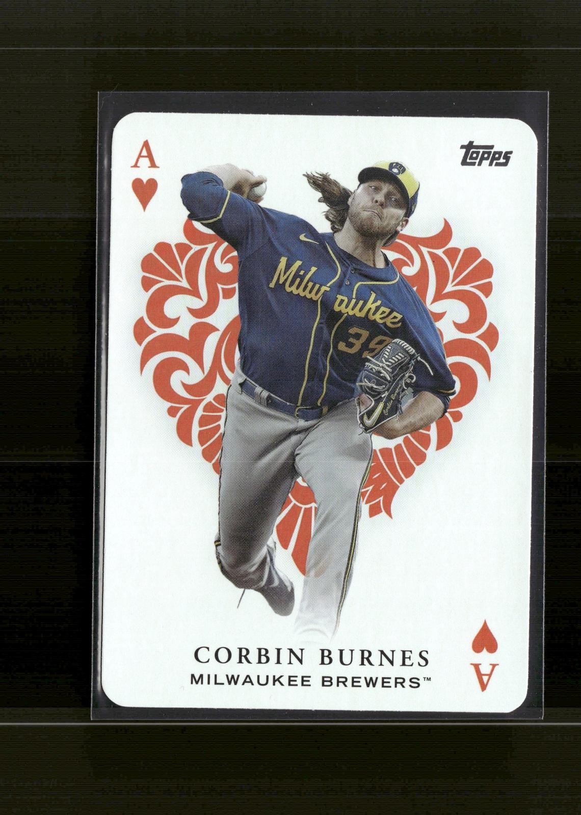 Corbin Burnes #AA-10 All Aces 2023 Topps Milwaukee Brewers