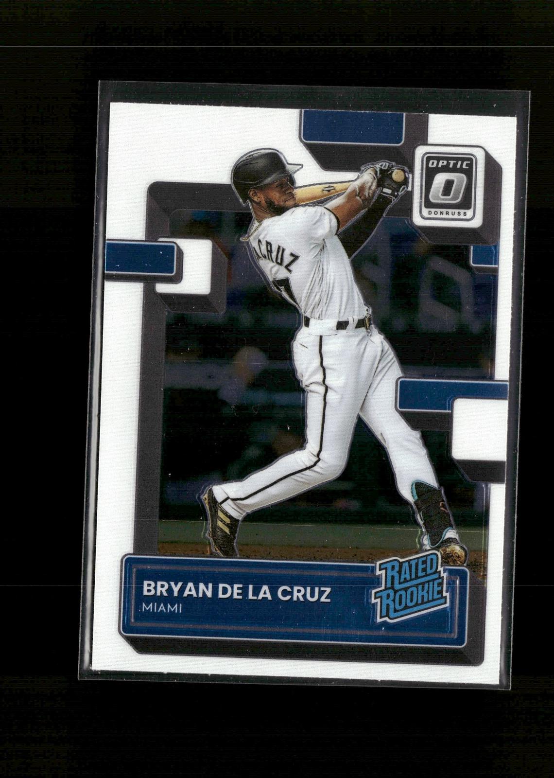 Bryan De La Cruz #53 2022 Donruss Optic Miami Marlins RC