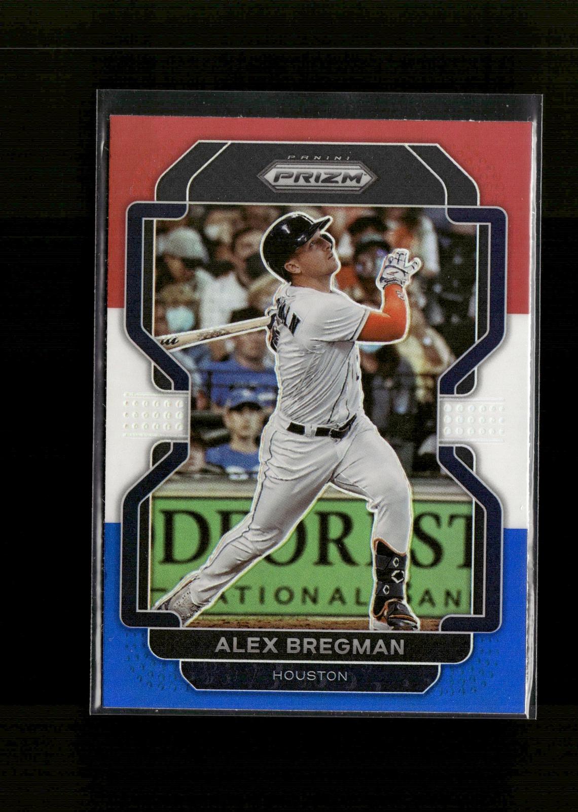 Alex Bregman #50 Red/White/Blue Prizm 2022 Panini Prizm Houston Astros