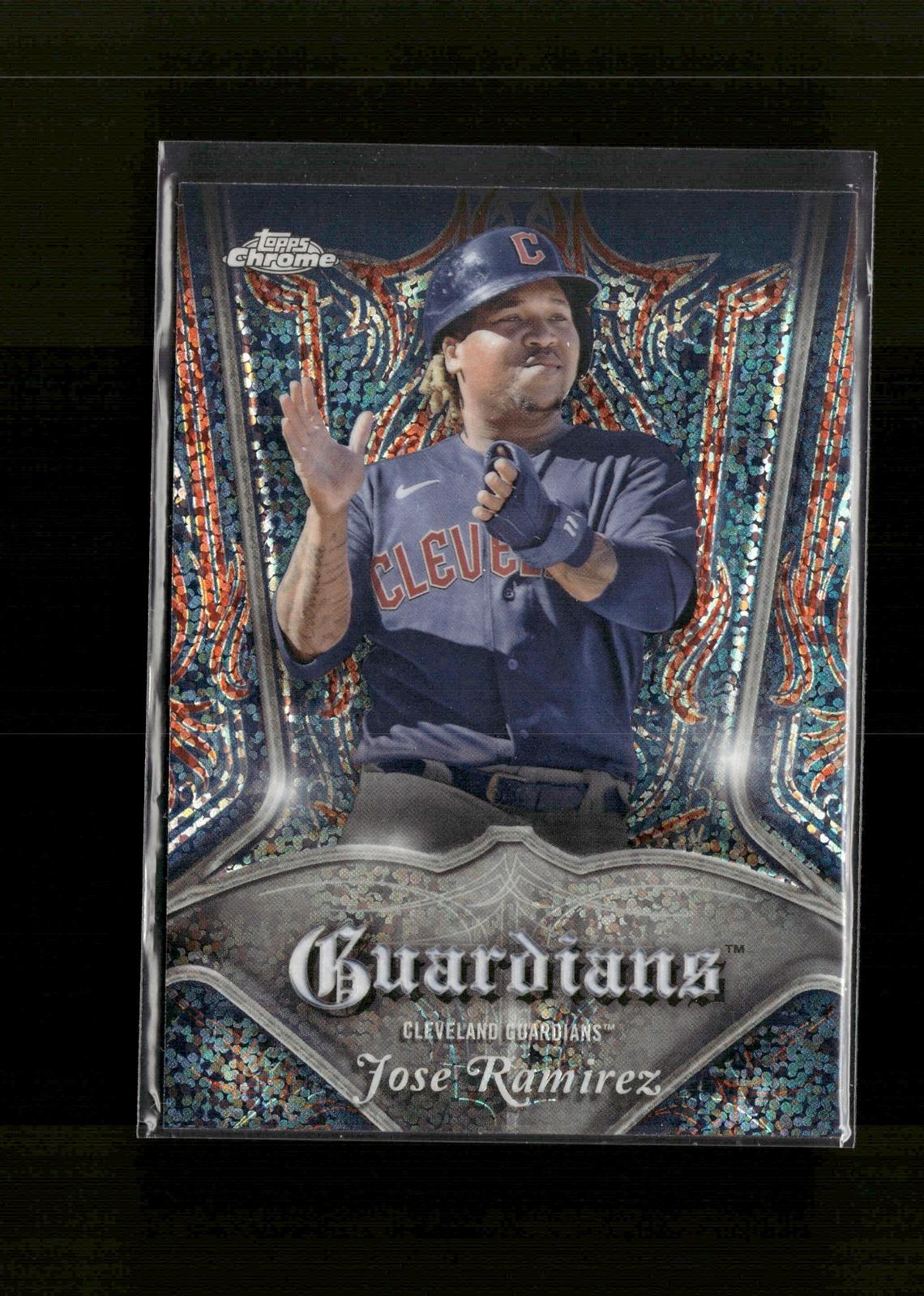 Jose Ramirez #P-15 HOF SPECKLE PRIZM 2022 Topps Chrome Cleveland Guardians