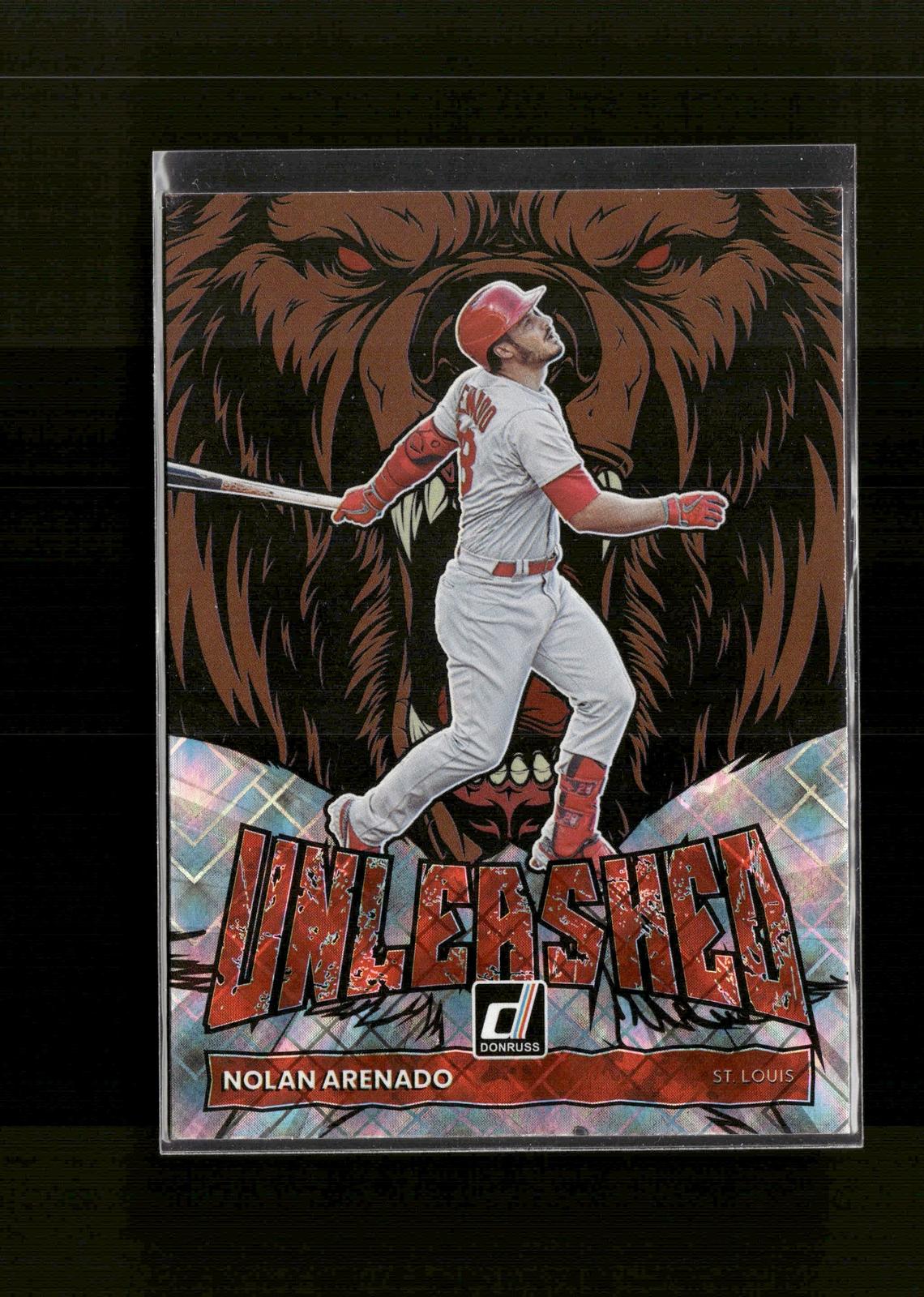 Nolan Arenado #UL-11 Unleashed Diamond 2022 Donruss St. Louis Cardinals