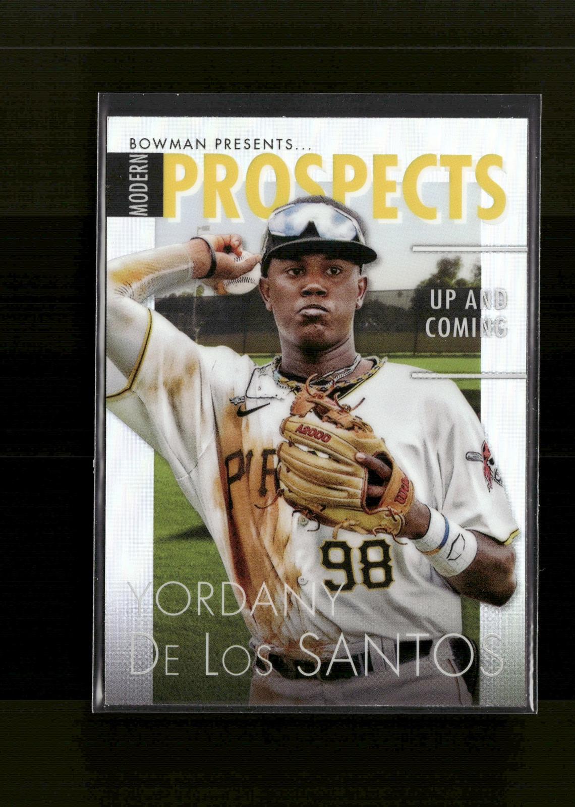 Yordany De Los Santos #MP-15 Modern Prospects 2023 Bowman Pittsburgh Pirates