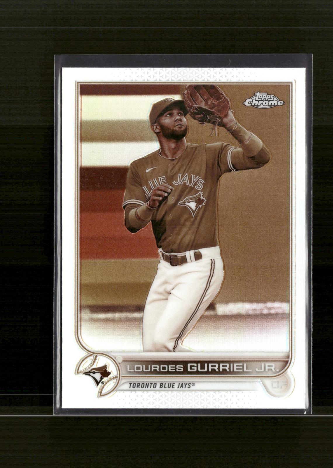 Lourdes Gurriel Jr. #206 Sepia Refractor 2022 Topps Chrome Toronto Blue Jays