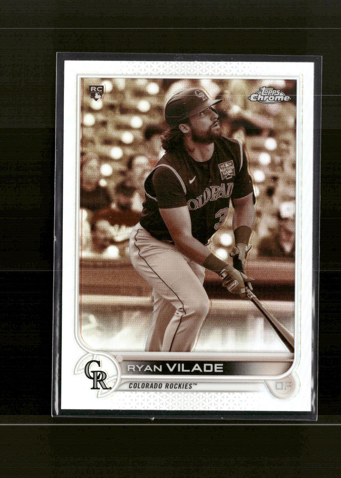 Jake Meyers #114 Sepia Refractor 2022 Topps Chrome Houston Astros