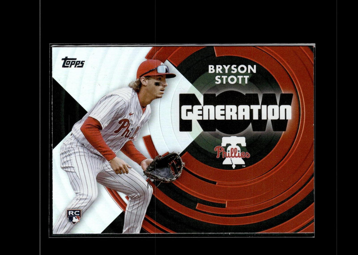 Bryson Stott #GN-66 Generation Now 2022 Topps Update Philadelphia Phillies
