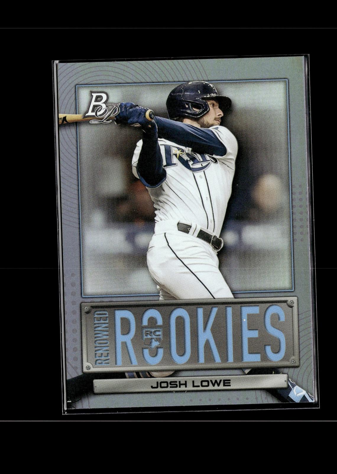 Josh Lowe #RR-7 Renowned Rookies 2022 Bowman Platinum Tampa Bay Rays