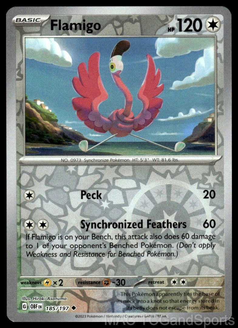 Flamigo 185/197 Reverse Holo
