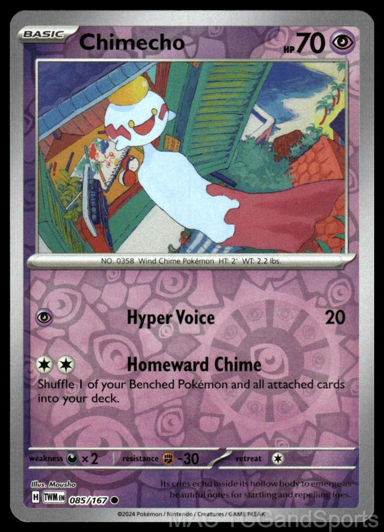 Chimecho 085/167 Reverse Holo