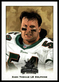 Zach Thomas #50 2002 Donruss Gridiron Kings Miami Dolphins