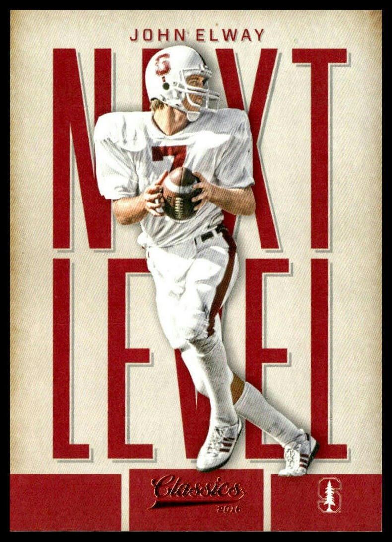 John Elway #27 The Next Level Bronze 2016 Panini Classics