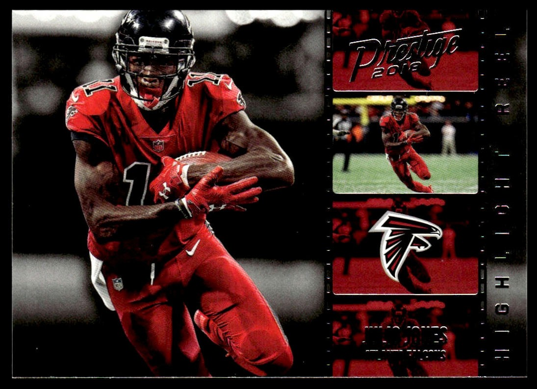 Julio Jones #HR-JJ Highlight Reel 2018 Panini Prestige Atlanta Falcons