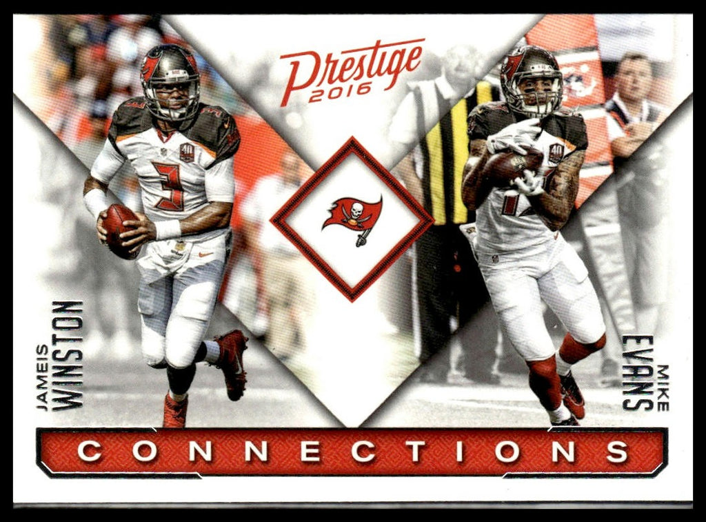 Jameis Winston / Mike Evans #20 Connections 2016 Panini Prestige Buccaneers