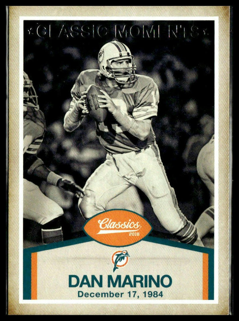 Dan Marino #14 Classic Moments 2016 Panini Classics Miami Dolphins