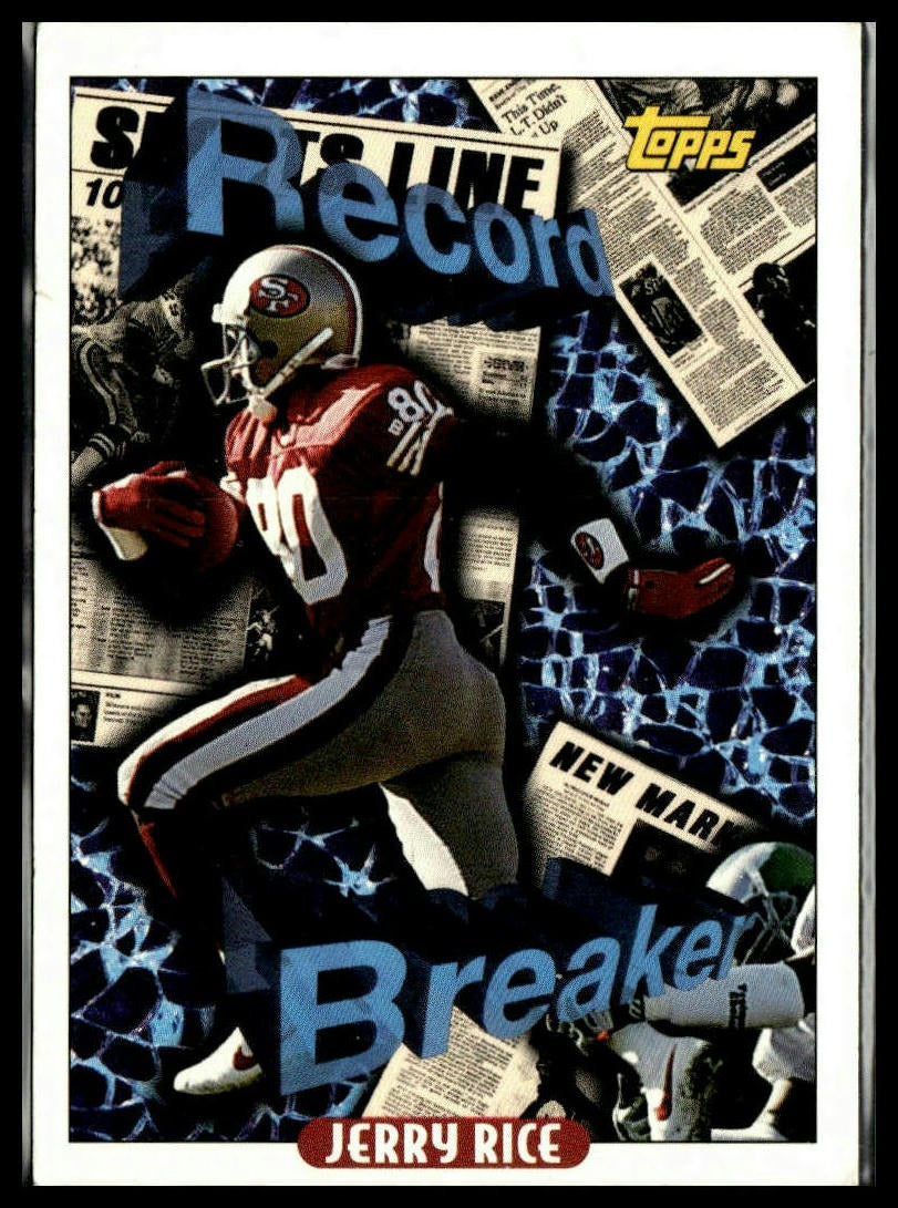 Jerry Rice #2 1993 Topps San Francisco 49ers