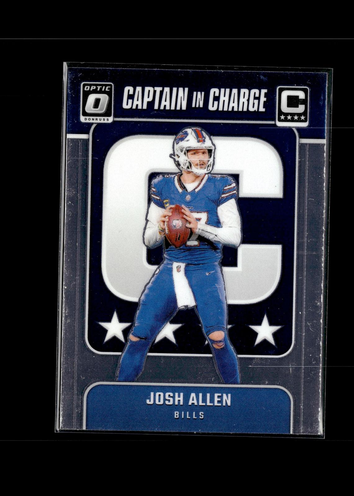 Josh Allen #2 Captain In Charge 2024 Donruss Optic Buffalo Bills