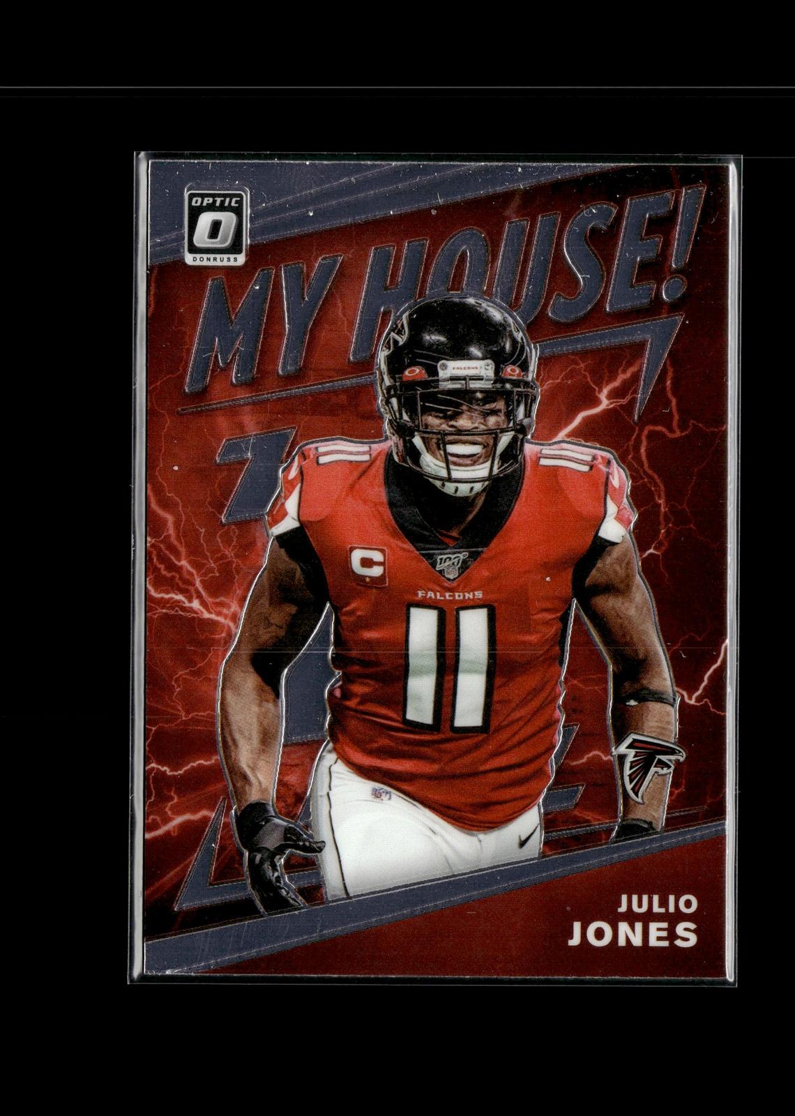 Julio Jones #MH-5 My House! 2020 Donruss Optic Atlanta Falcons