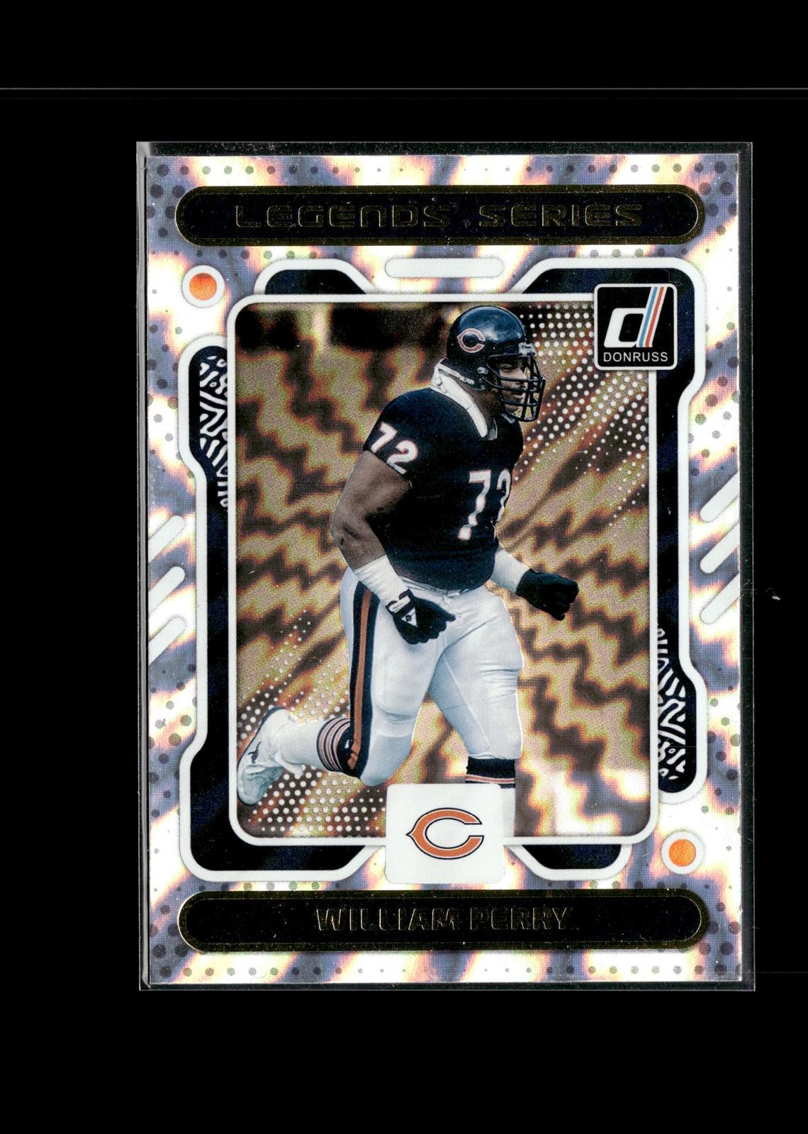 William Perry #TLS-1 The Legends Series 2023 Donruss Chicago Bears