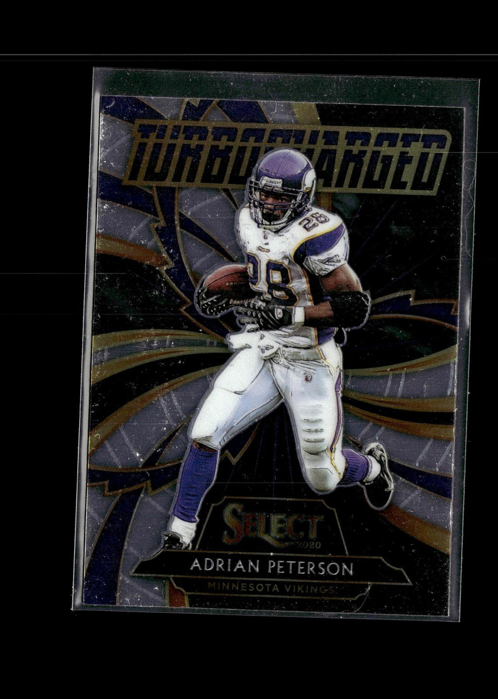 Adrian Peterson #T4 Turbocharged 2020 Panini Select Minnesota Vikings
