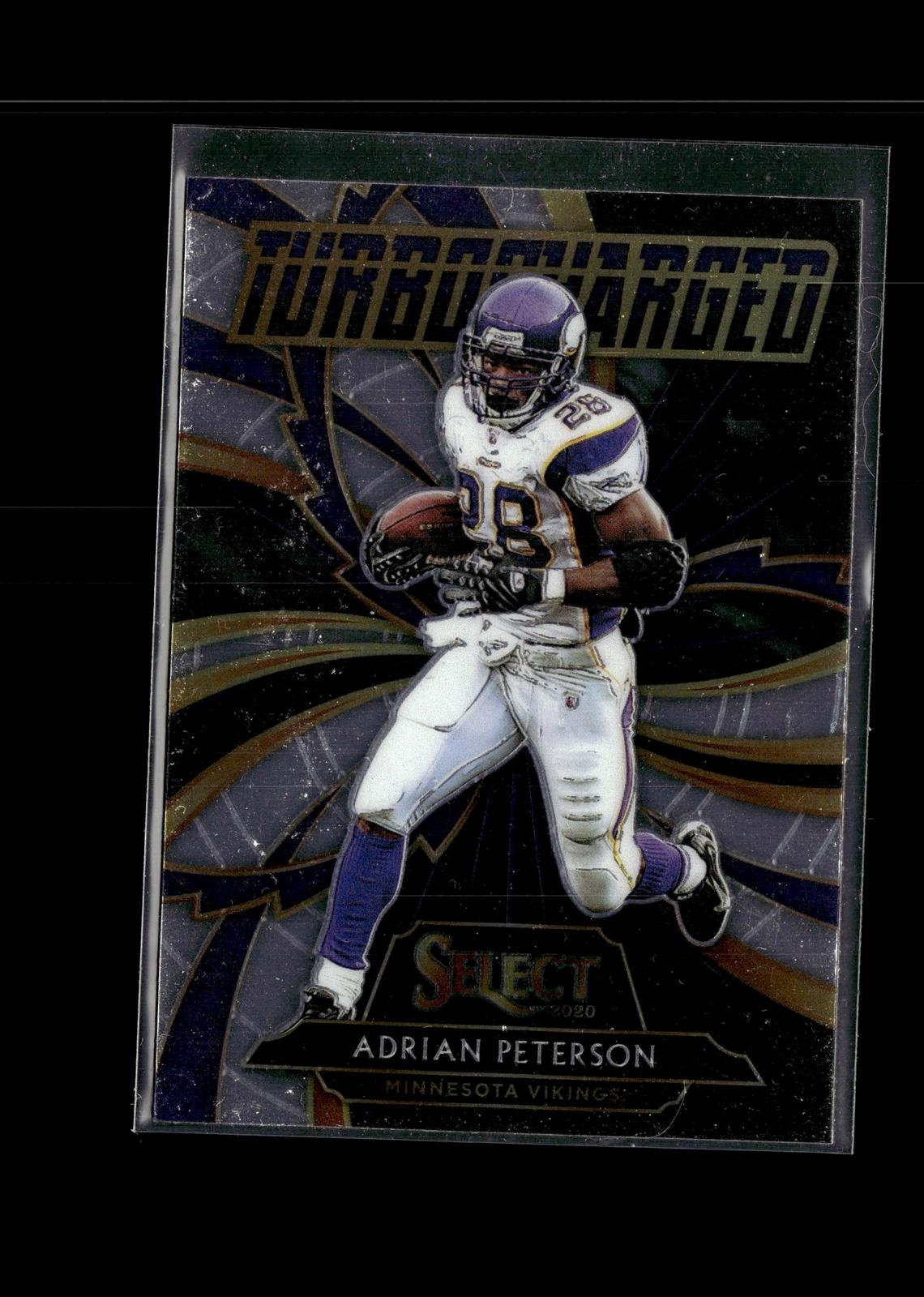 Adrian Peterson #T4 Turbocharged 2020 Panini Select Minnesota Vikings