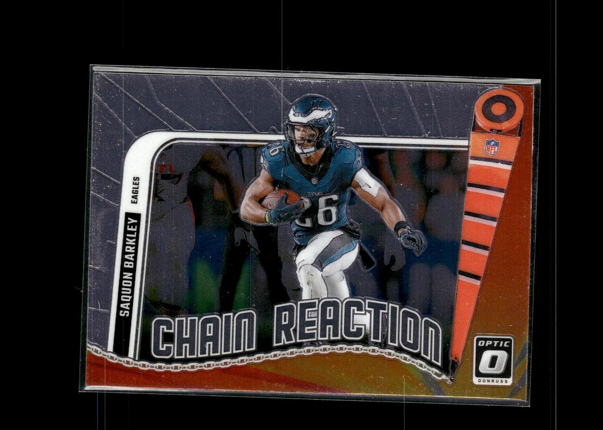 Jordan Love #1 Chain Reaction 2024 Donruss Optic Green Bay Packers