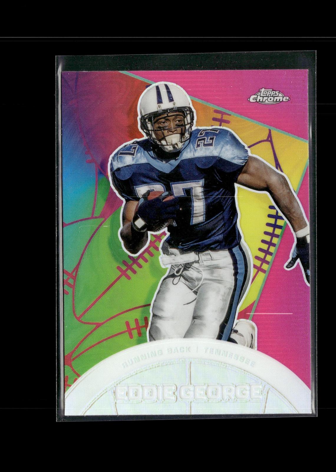 Eddie George #CAE-16 Chrome All-Etch 2023 Topps Composite Tennessee Titans