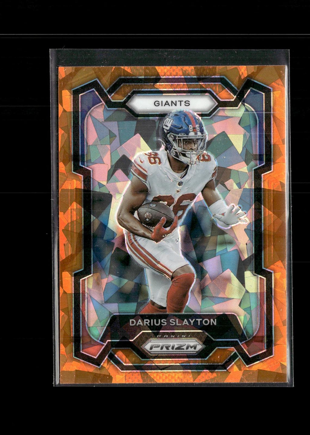 Darius Slayton #220 Orange Ice 2023 Panini Prizm New York Giants