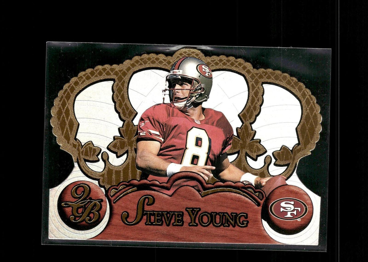 Steve Young #124 1997 Pacific Crown Royale San Francisco 49ers