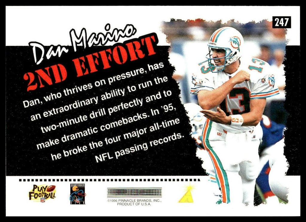 Dan Marino #247 1996 Score Miami Dolphins