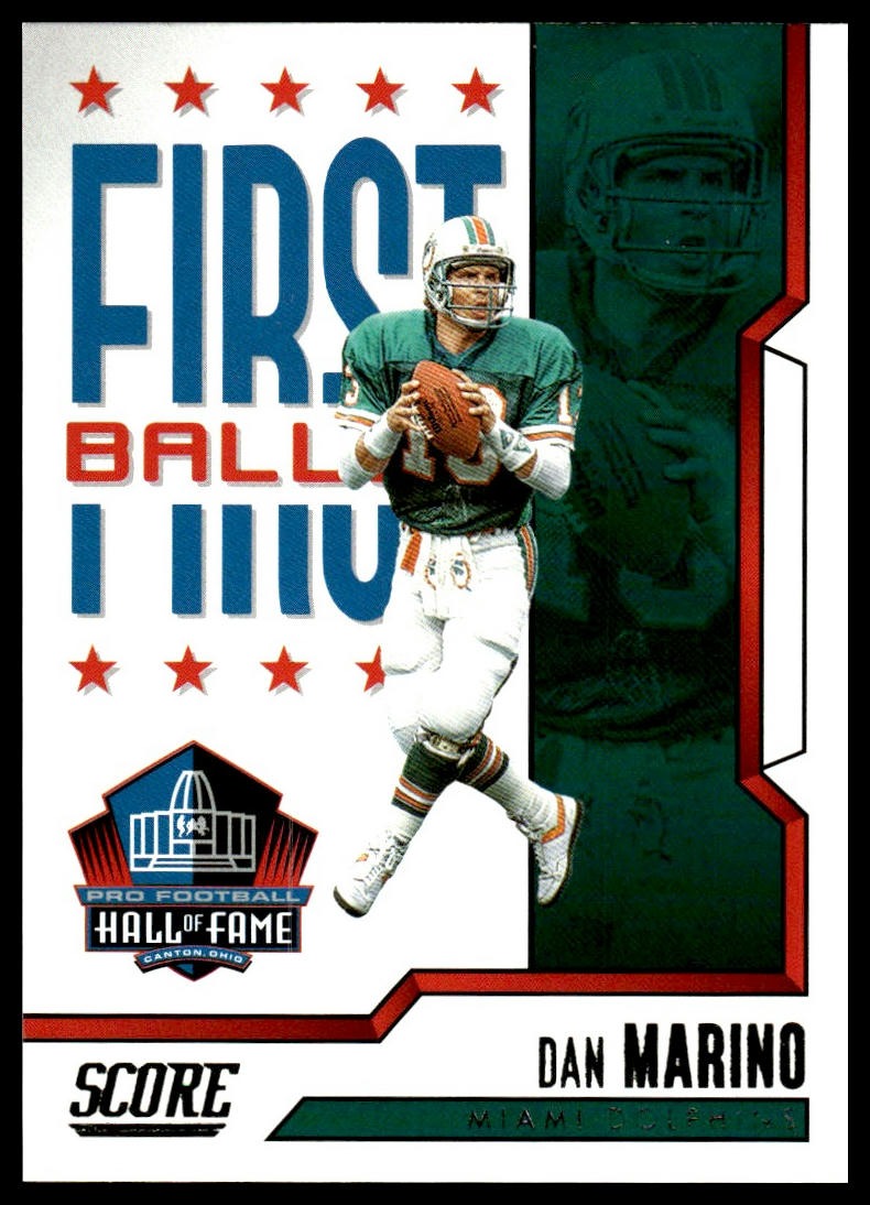 Dan Marino #10 First Ballot 2023 Score Miami Dolphins