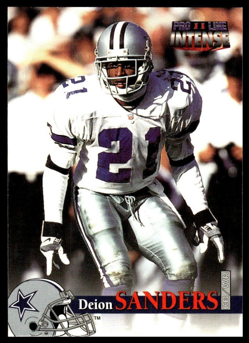 Deion Sanders #45 1996 Pro Line II Intense Dallas Cowboys