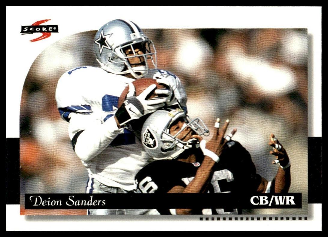 Deion Sanders #79 1996 Score Dallas Cowboys