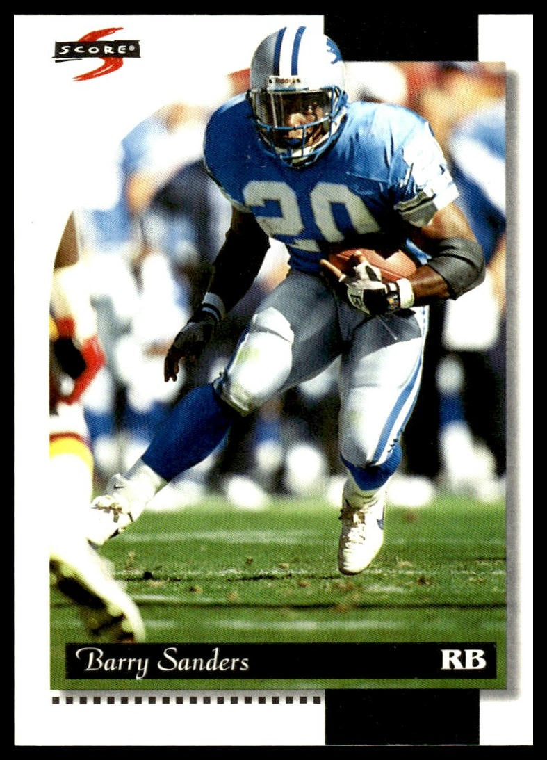 Barry Sanders #200 1996 Score Detroit Lions